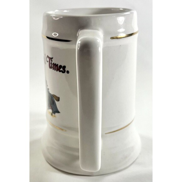 Medieval Times Beer Stein Mug Tankard Joust 6" Tall Knights Tournament Ceramic - Picture 4 of 8